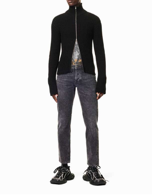 CHA00201 1986 I-Larkee-Beex Brand-I-Patch-Umlenze Oguquguqukayo-Umlenze Ojwayelekile-I-Denim Jeans