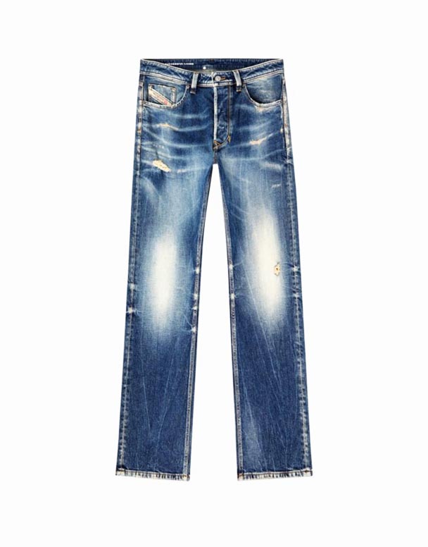 CHA00215 1985Larkeeストレートレッグリラックスフィットデニムブレンドジーンズ