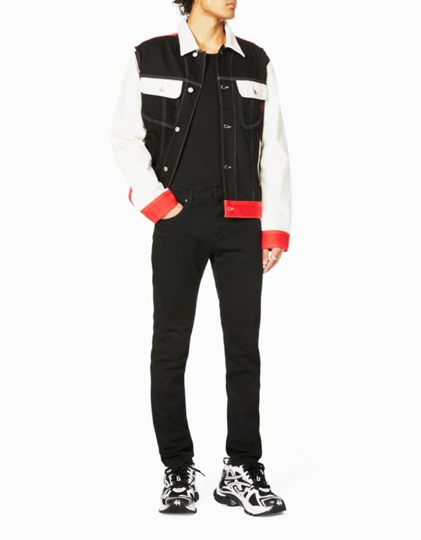 CHA00223 D-Strukt slim stretch-celana jeans denim