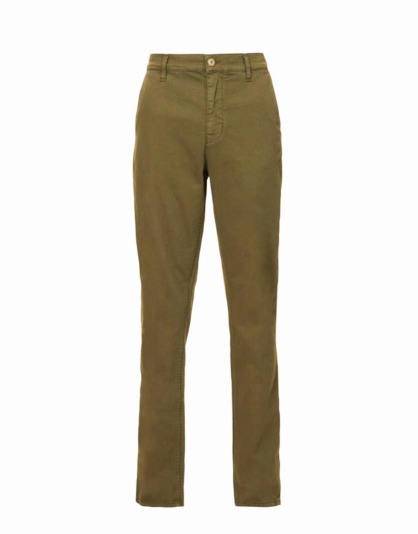 CHA00406 easy Alvin regular-fit organické strečové bavlněné kalhoty