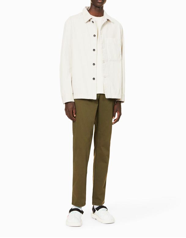 CHA00406 easy Alvin regular-fit organické strečové bavlněné kalhoty