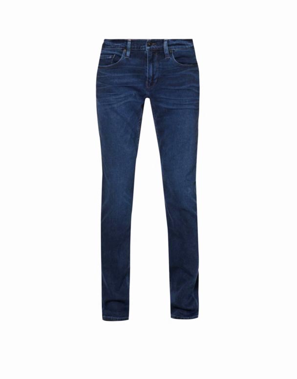CHA00439 Lennox schmal geschnittene Stretch-Jeans mit Gürtelschlaufe