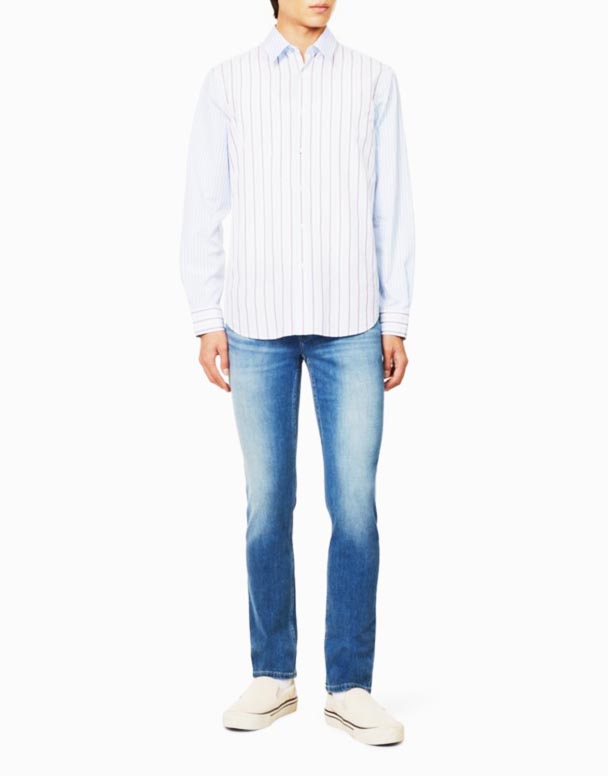 CHA00474 Lennox schmuel Geschnidden Jeans Aus Stretch Denim