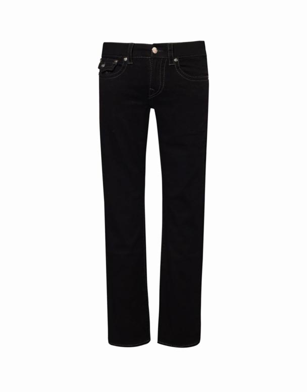 CHA00611 Ricky Flap Big brand-patch straight-leg regular fit stretch-denim jeans