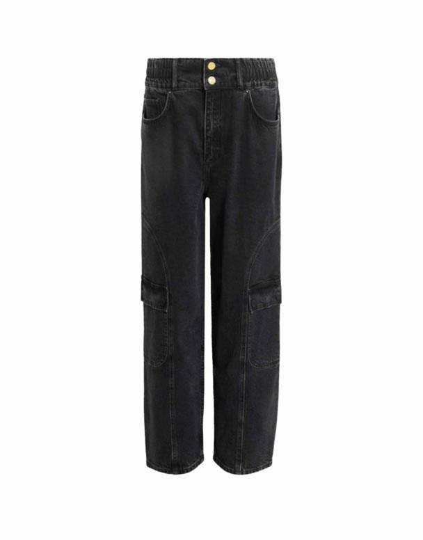 CHW00753 Jean Cargo à jambe fuselée Daisy Mae