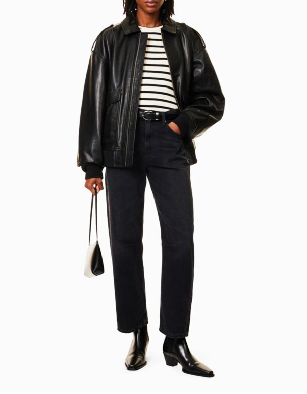 CHW00810 Miro fat-ben höghus jeans