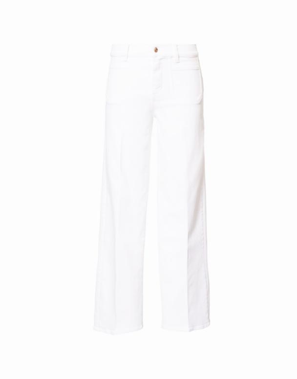 CHW00885 Le Slim Palazzo Breda ben höghus Stretch Denim-Blend Jeans