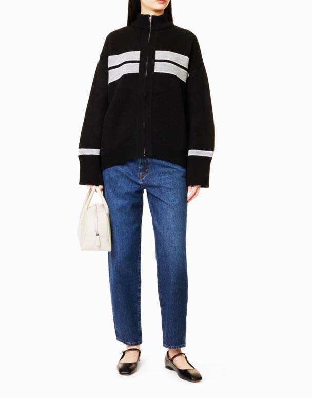 CHW00894 موم بتی Tapered-ٹانگ وسط اضافہ جینس