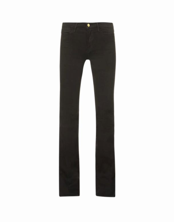 CHW00899 Le hög Flare utsvängda höghus stretch-denim jeans