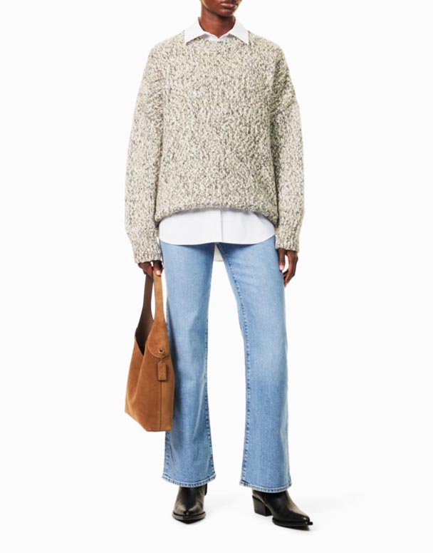 CHW00922 Pixie pilen bootcut stretch-jeans