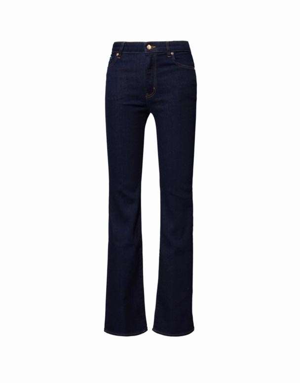CHW00941 omstart utsvängda ben höghus Stretch-Denim Jeans