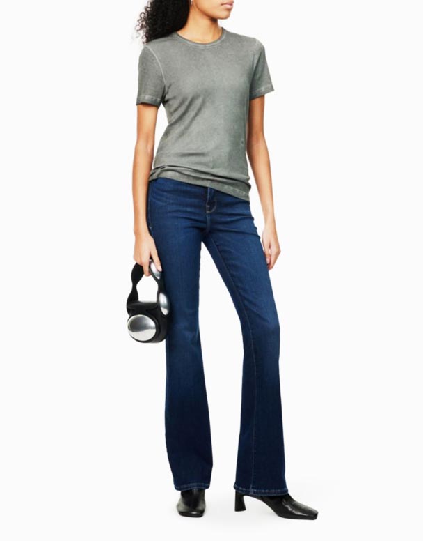 CHW00968 bra klassisk bootcut höghus stretch-denim jeans