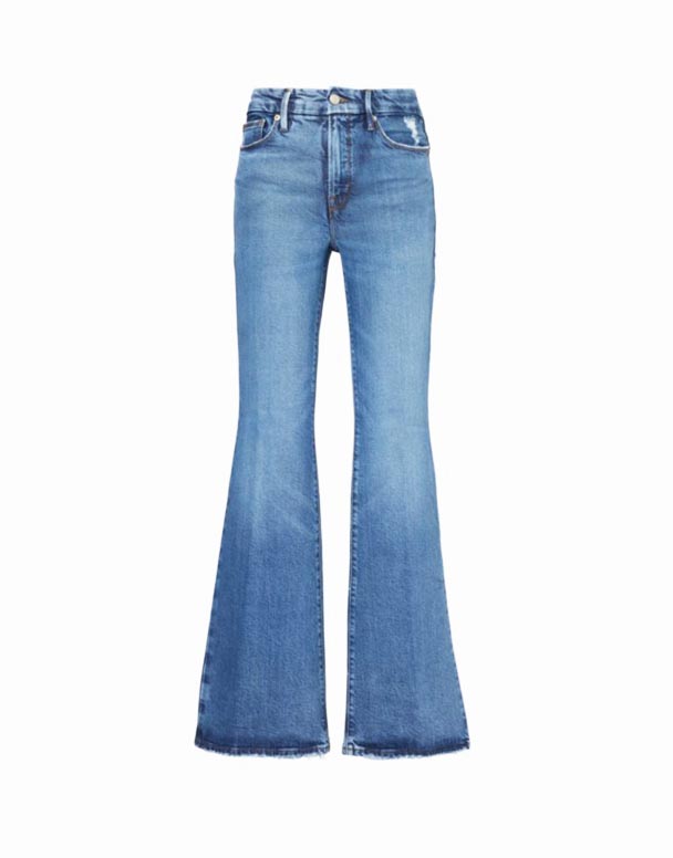 CHW01012 bra ben Flare flared-ben mid-rise stretch-denim jeans