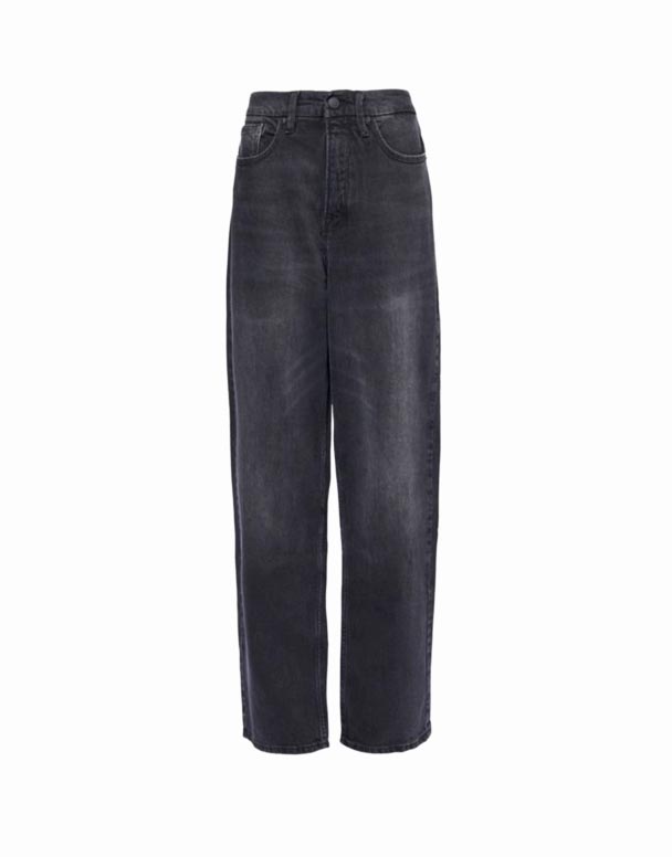 CHW01049 Gute 90er Jahre Entspannte Jeans mit geradem Bein und mittelhoher Leibhöhe aus Baumwollmischung
