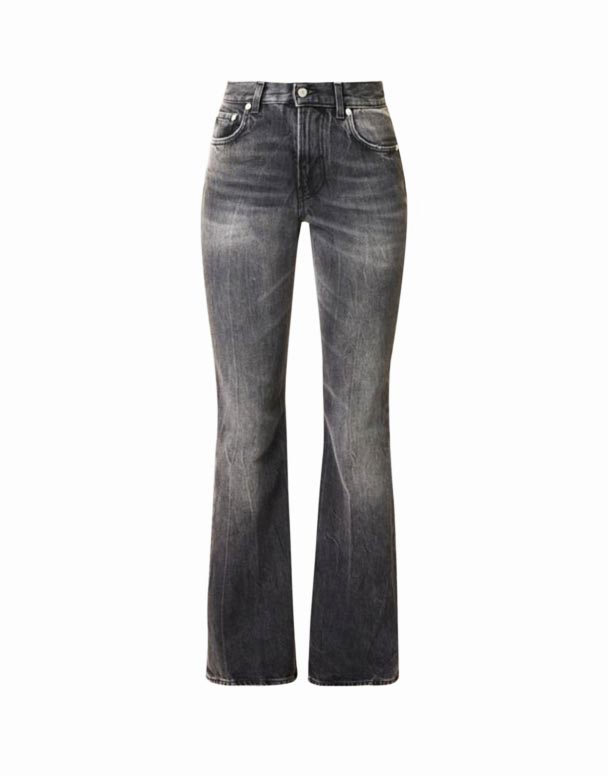CHV01064 alovlu ayaqlı Flora Jeans