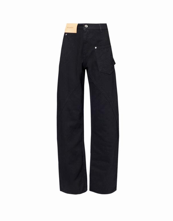 CHW01102 Twisted pracovné odevy vyšívané-branding denim jeans