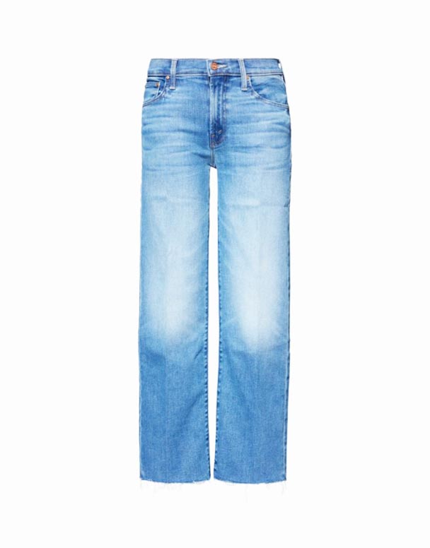 CHW01188 Rambler faded-wash straight-leg mid-rise stretch-denim blend jeans