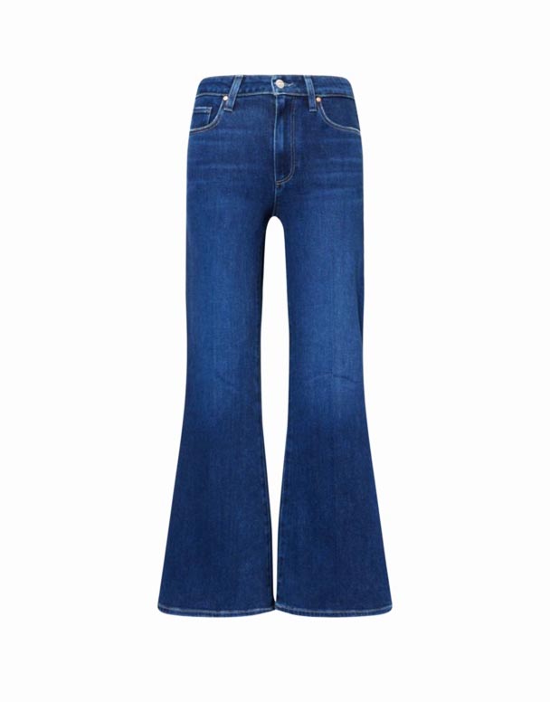 CHW01258 Marlow Skimmer rozkloszowane nogawki z wysokim stanem Stretch-jeansy Jeansowe