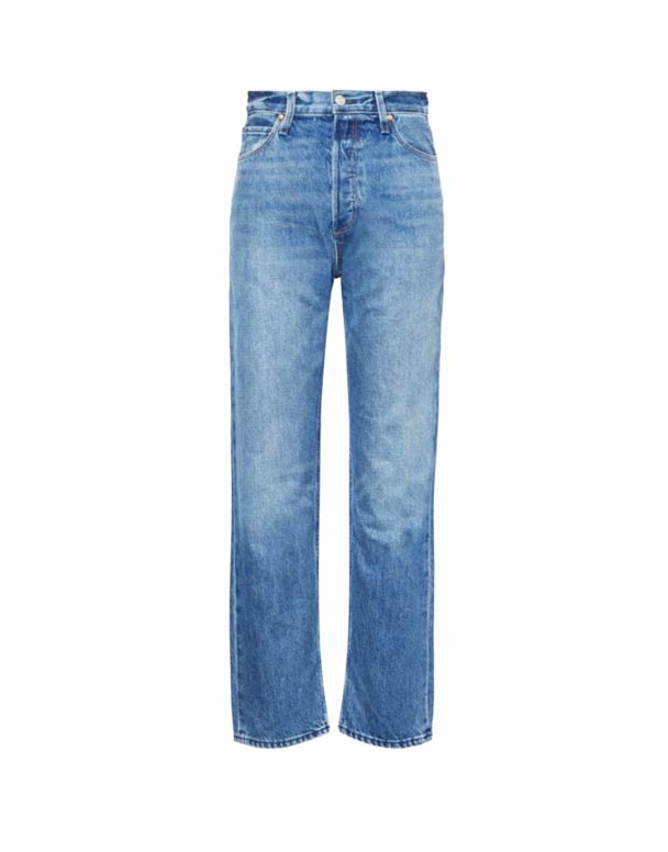 CHW01266 Jeans mit geradem Bein und hohem Bund der Marke Sawyer