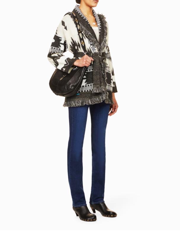 J01326 Jeansjeans med høj Bomuldsblanding