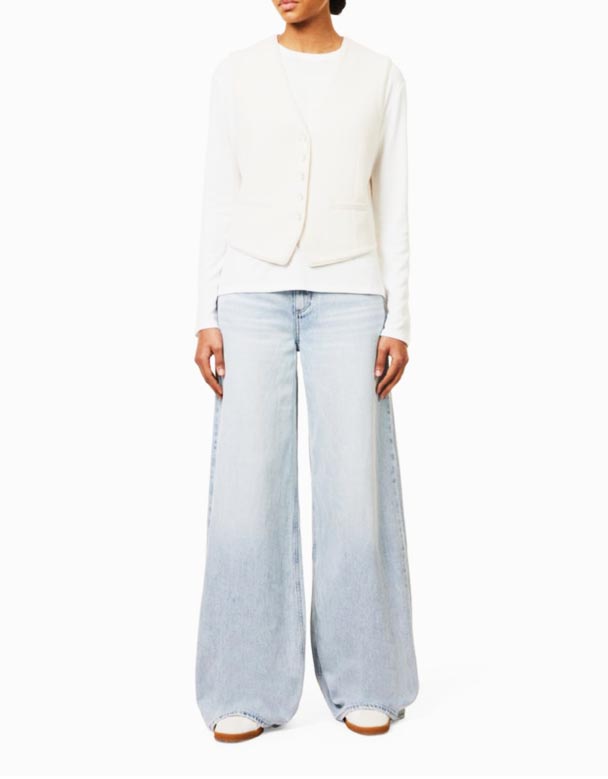 CHW01373 Sofie wide-leg high-rise τζιν-blend τζιν