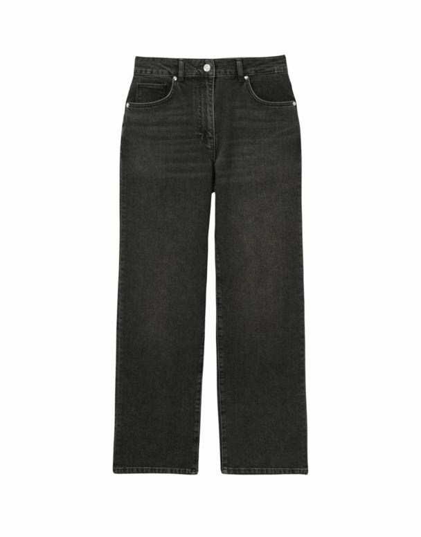CHV01386 Selin straight-leg mid-rise stretch denim-blend jeans