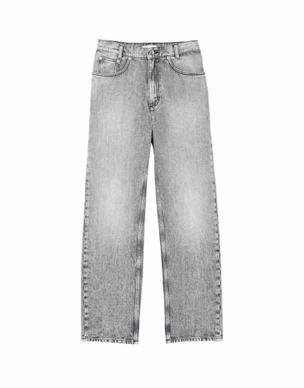 CHW01418 faded-geza iqonde-umlenze low-rise jeans